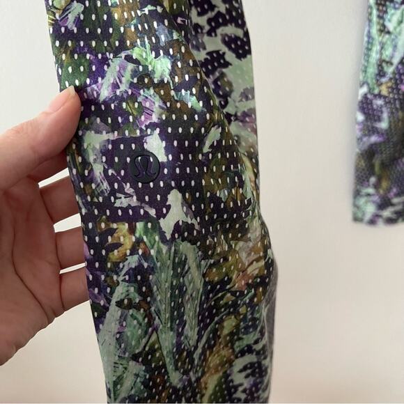 Lululemon Jet Crop Slim Joggers in Floral Sport White Multi Print - Picture 8 of 8